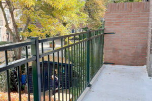 Balkonhekwerk of balustrade