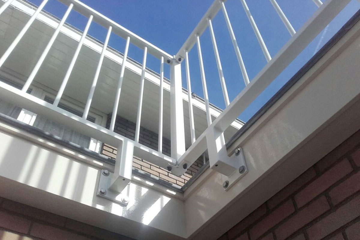 standaard balkonhek