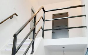 trap balustrade schuin