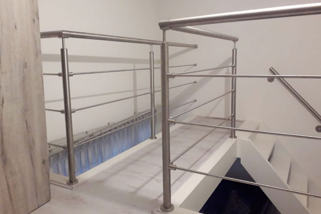 Trapgat balustrade RVS Balkonhekwerk