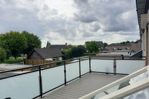 Glas balustrade in Geldermalsen