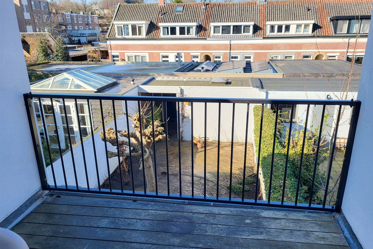 balkonhek in Breda