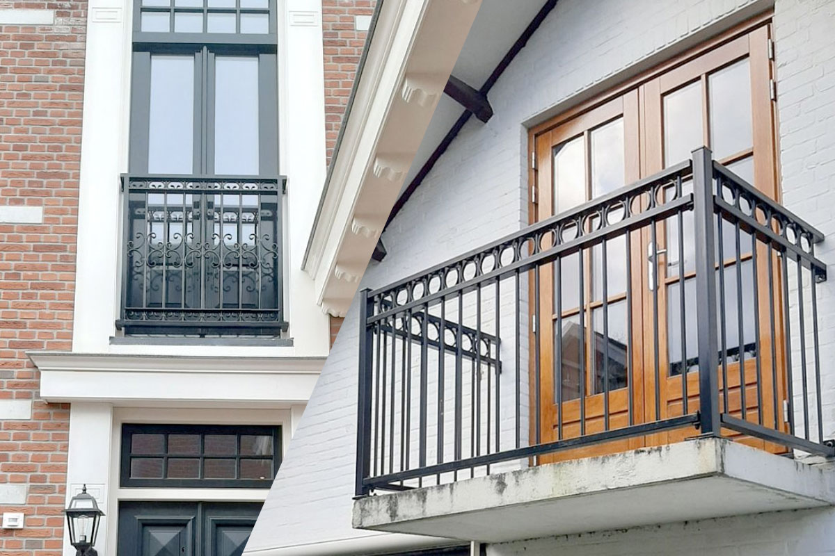 Verschil Franse balkons en normale balkons