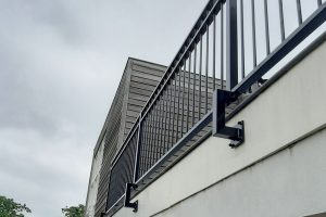 Hekwerk op dakterras in Nijmegen