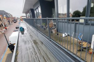 Stalen balustrade Lemmer