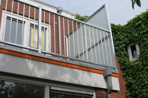 verzinkt stalen balkonhek