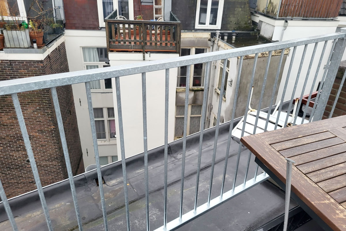 thermisch verzinkte balustrade amsterdam