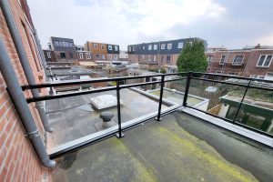 glazen balustrade in Haarlem