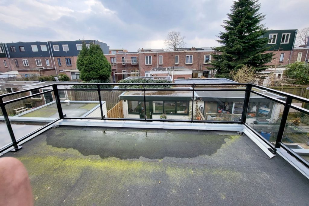 glazen balustrade in Haarlem