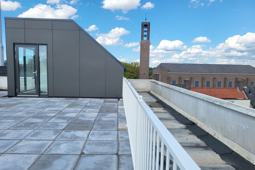 stalen balustrade in Emmeloord