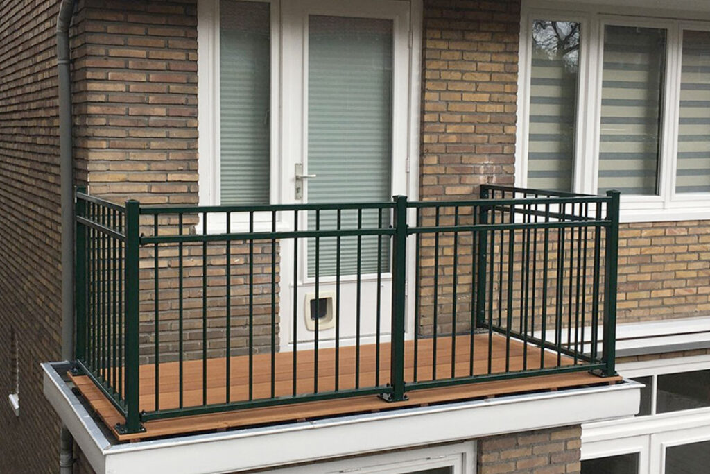 Nieuwe balustrade voor je balkon