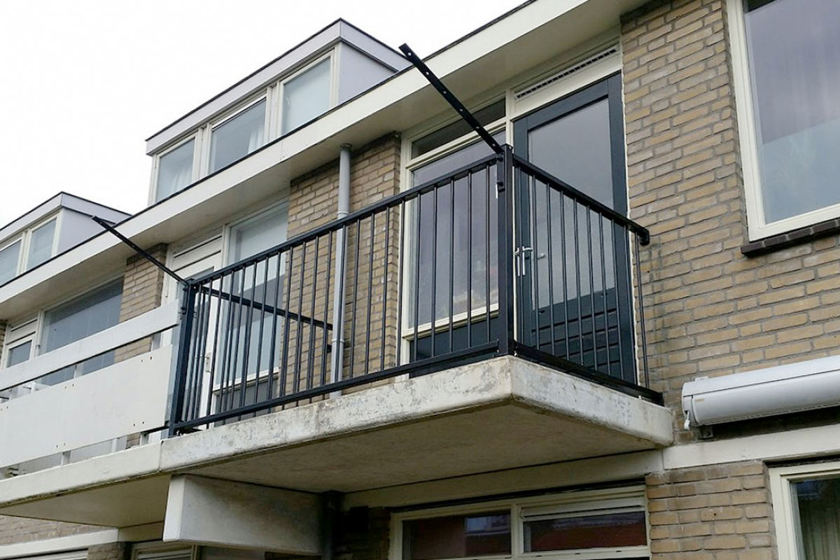 Balkon en trap balustrades