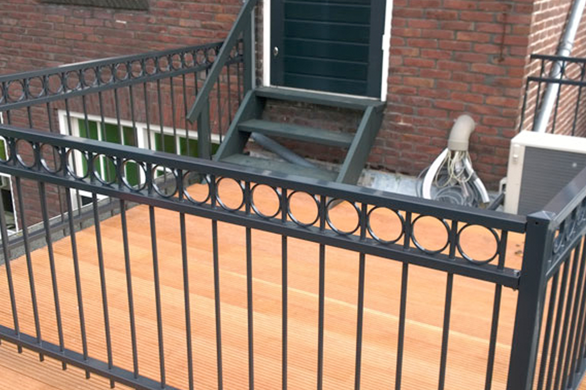 Balkon vloer leggen