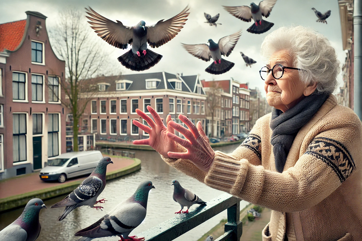 Duiven op je balkon