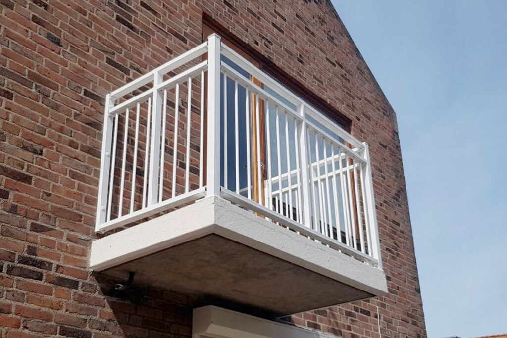 Hoe groot is een balkon gemiddeld