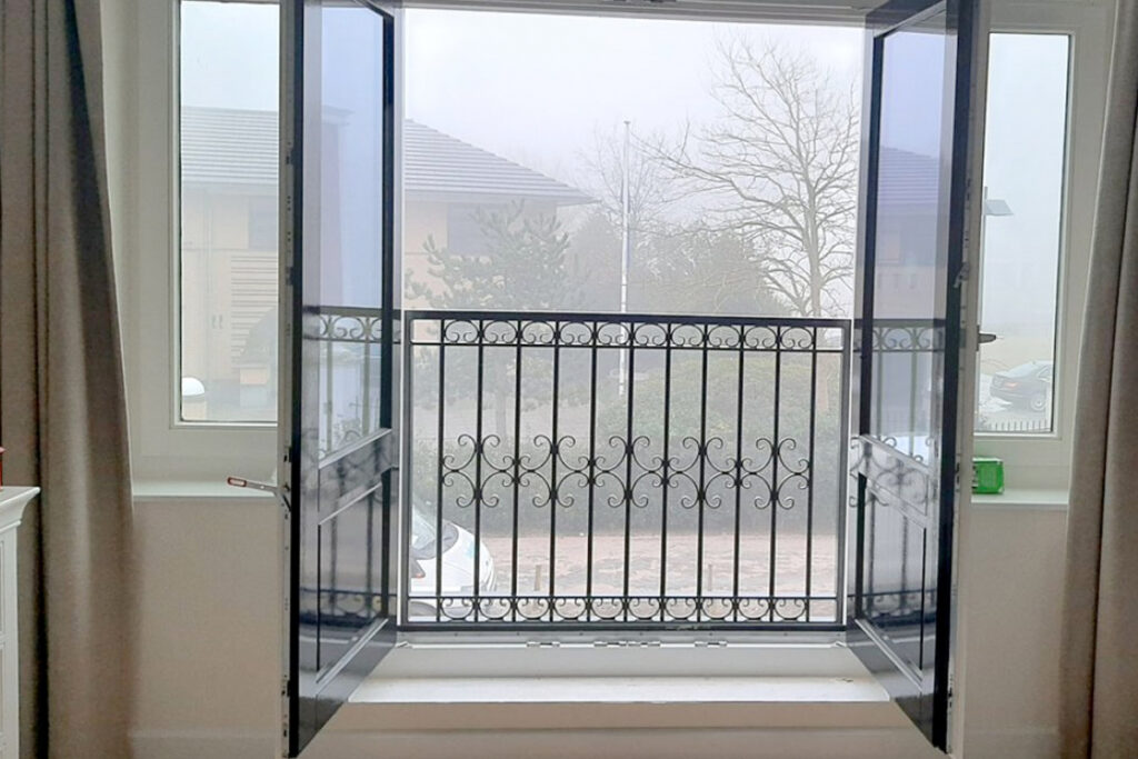 Kun je op een Frans balkon zitten