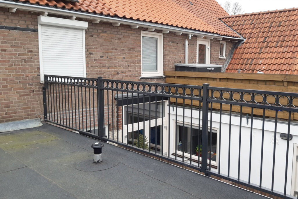 Stalen balustrade in Tilburg