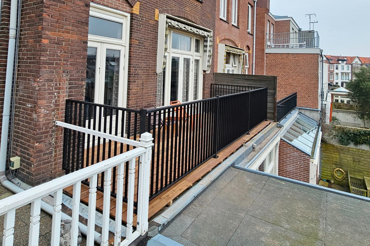 Stalen striphekwerk Haarlem
