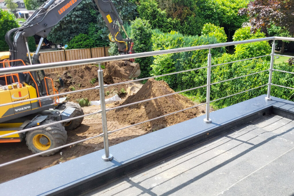 RVS balustrade in Maasbree