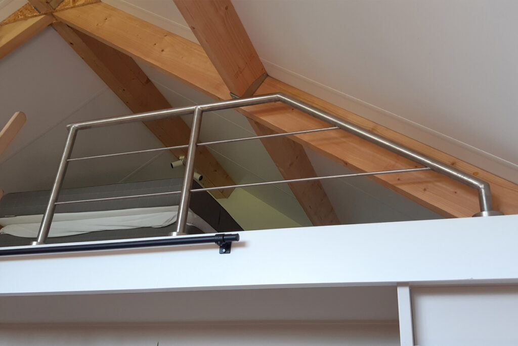 RVS balustrade in Emmen