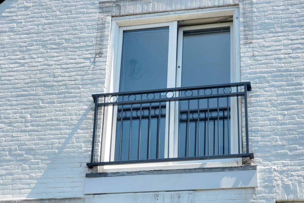 Frans balkonhek van staal laten maken