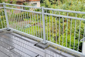 Maatwerk terras balustrade