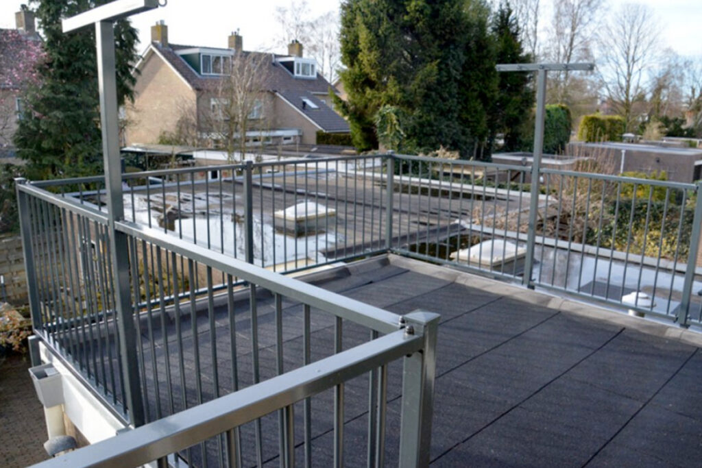 Maatwerk terras balustrade