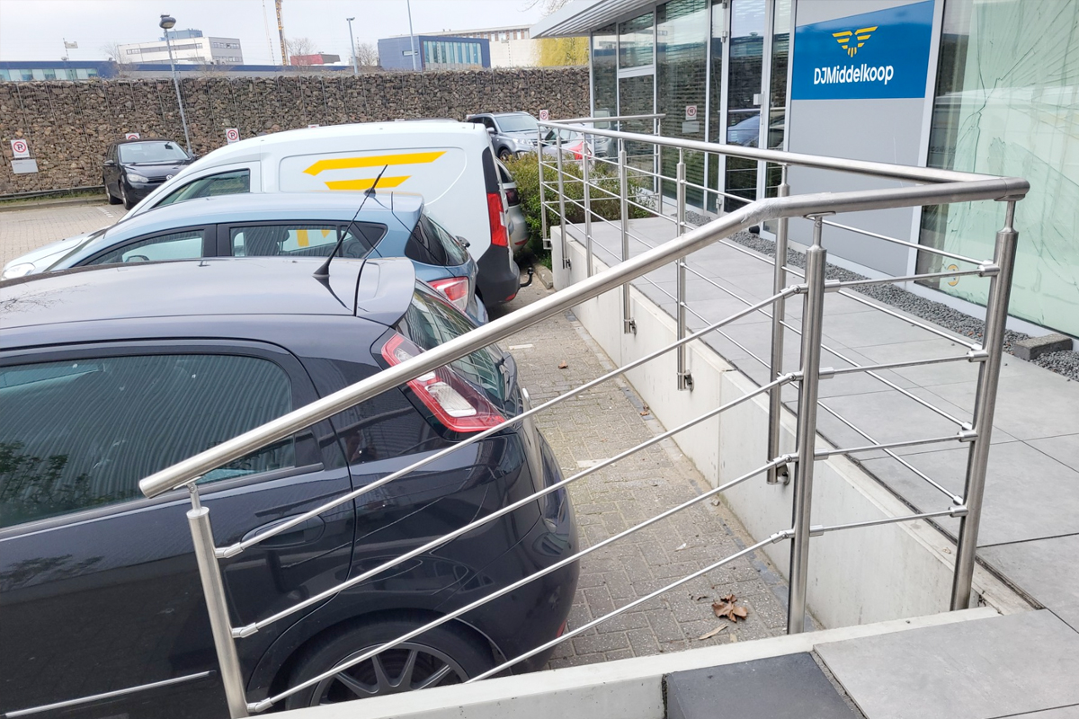 RVS balustrades zelfbouw