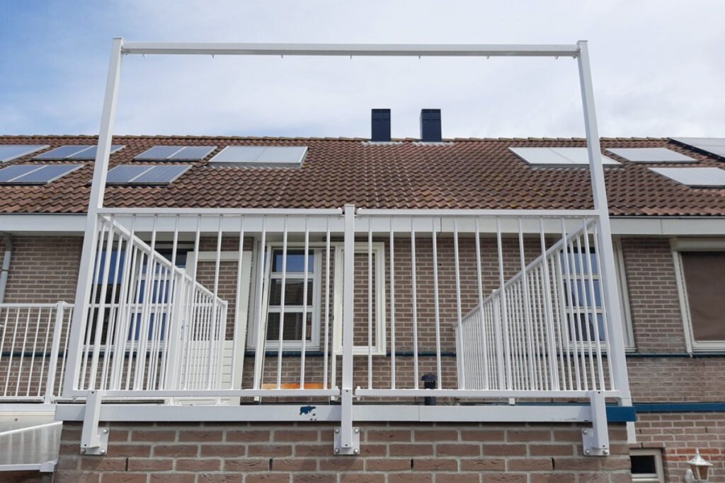 Terras balustrade op maat