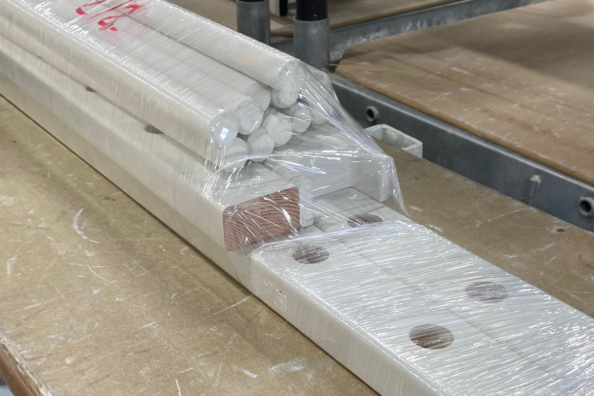 Houten balustrade bouwpakket