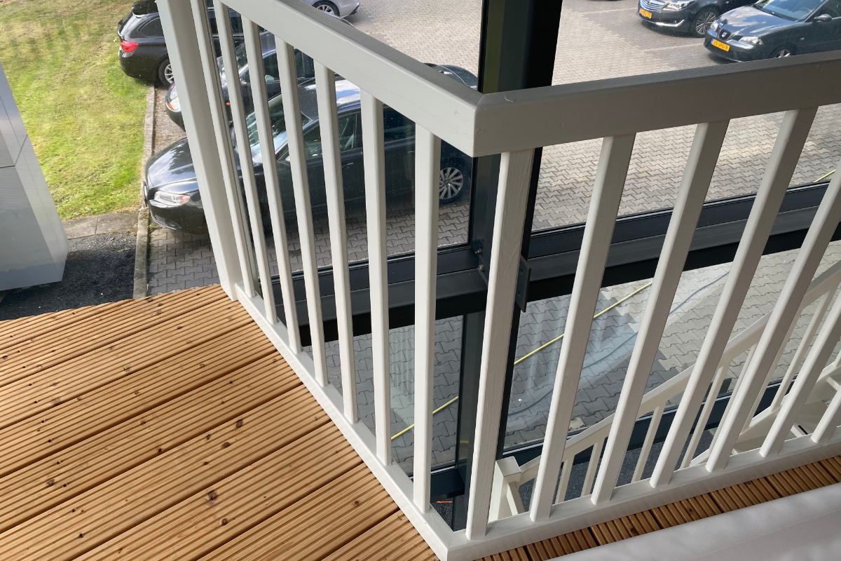 Houten balustrade op maat
