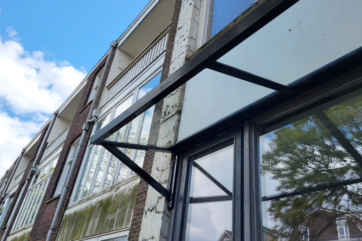 Luifels voor een voordeur