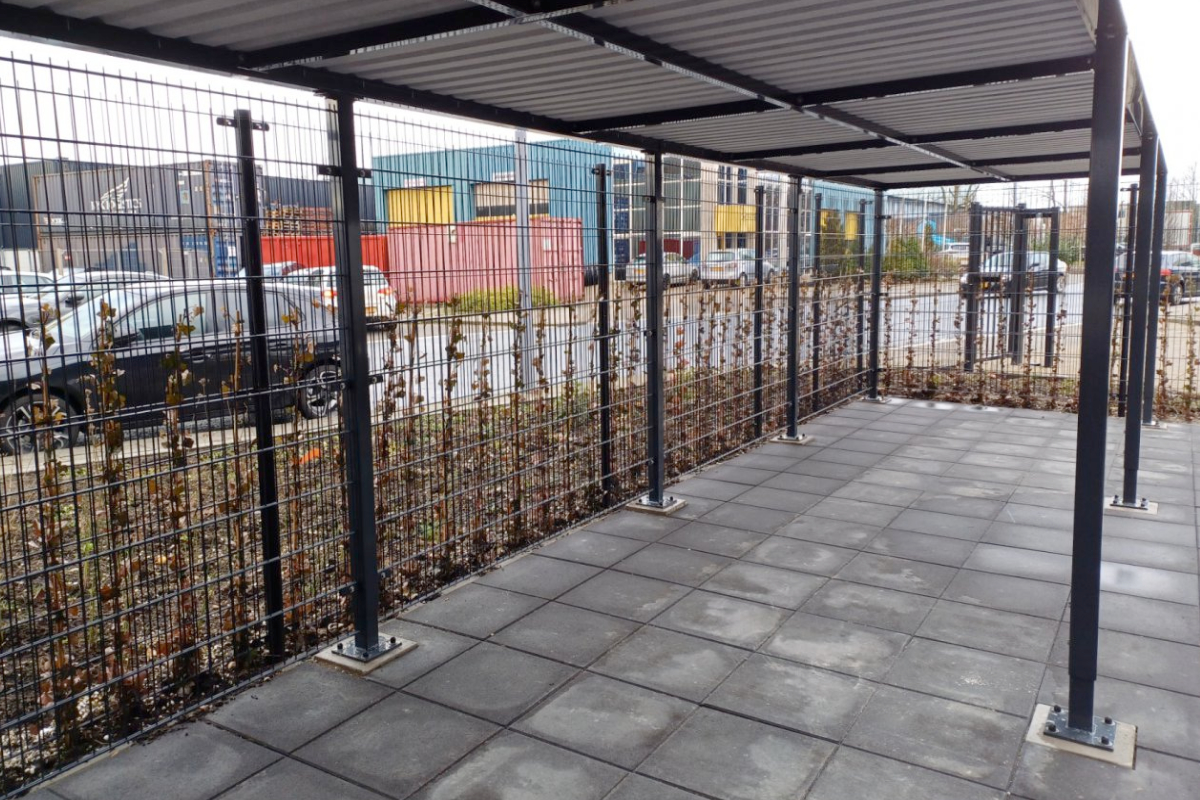 Stalen fietsenstalling op maat