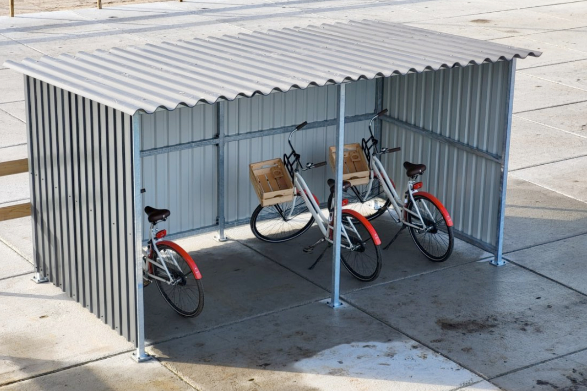 Stalen fietsenstalling voordelen