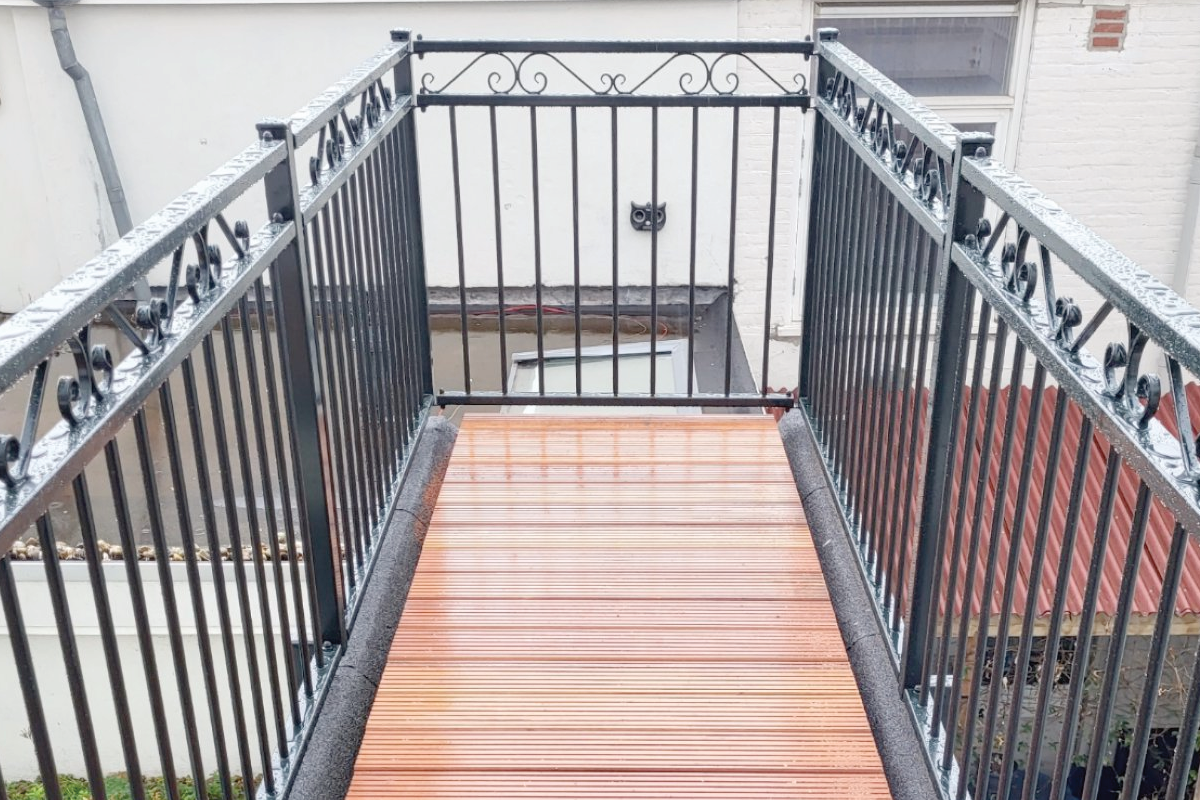 dakterras hekwerk op maat laten maken