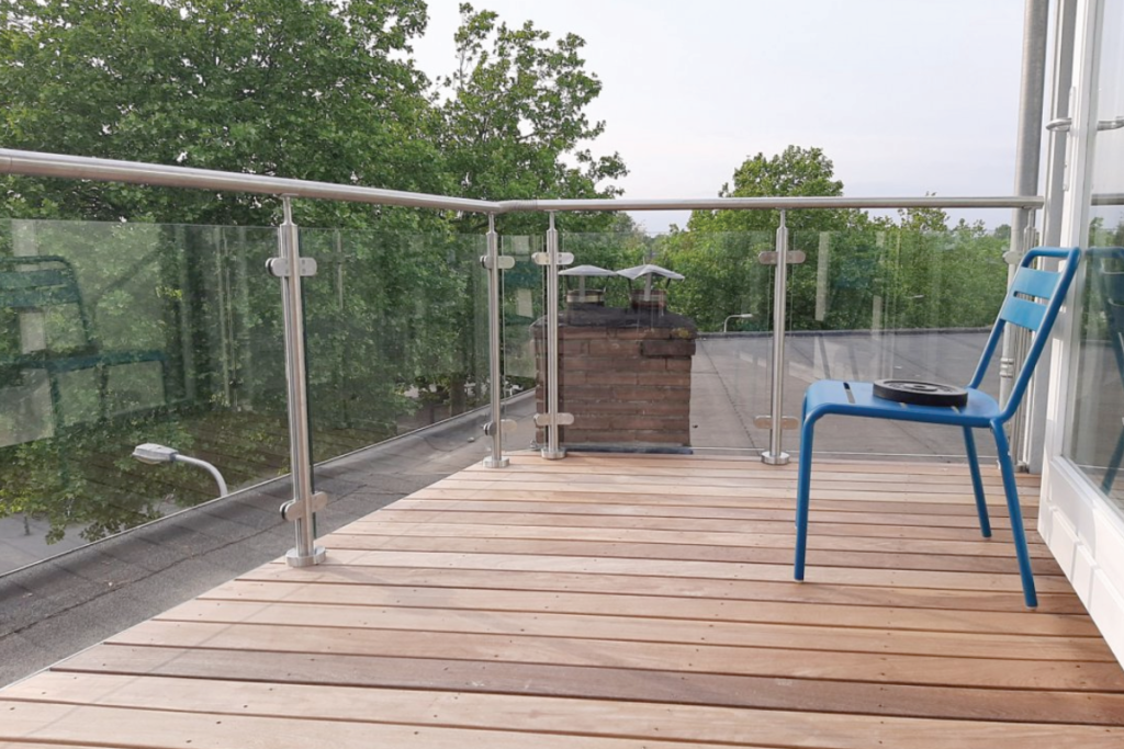 Glas balustrade producent