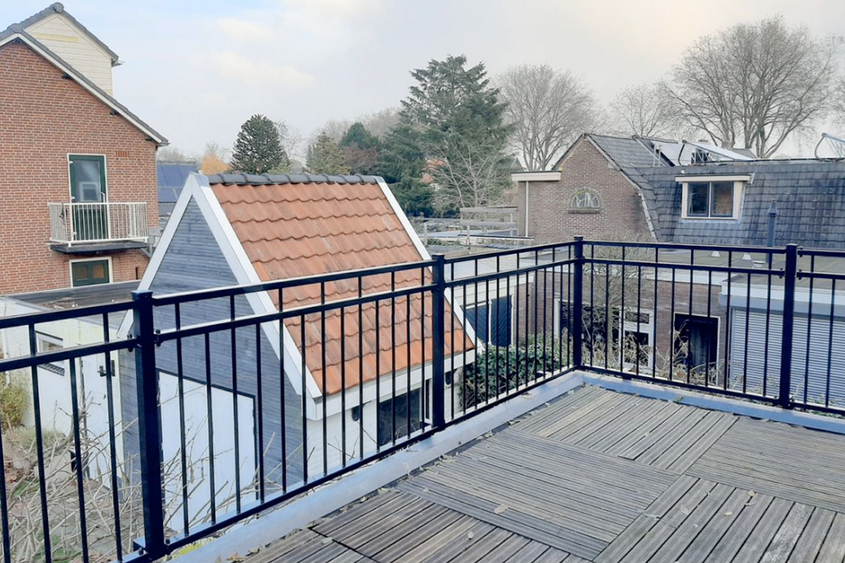 Hekwerk laten maken voor een dakterras