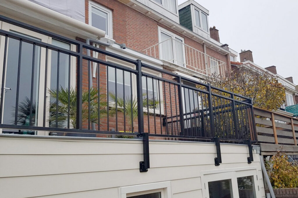 Hekwerk op maat voor een dakterras