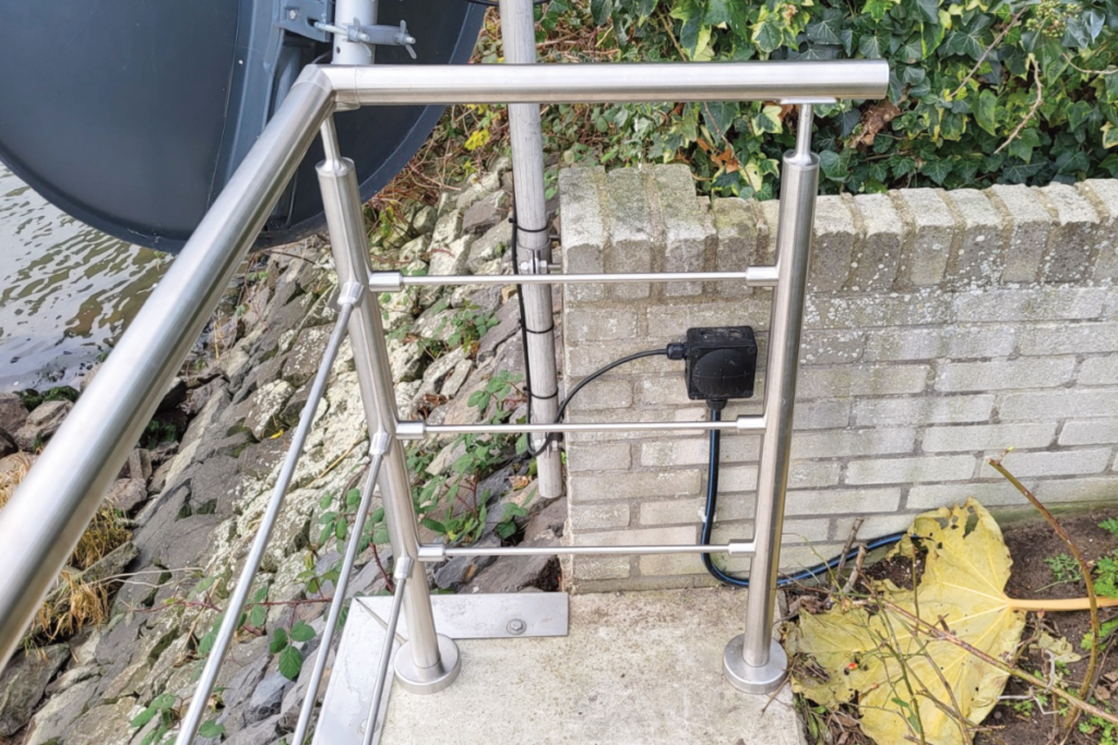 RVS balustrade in Sliedrecht