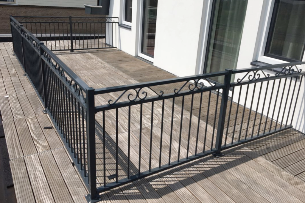 Stalen balustrade laten tekenen