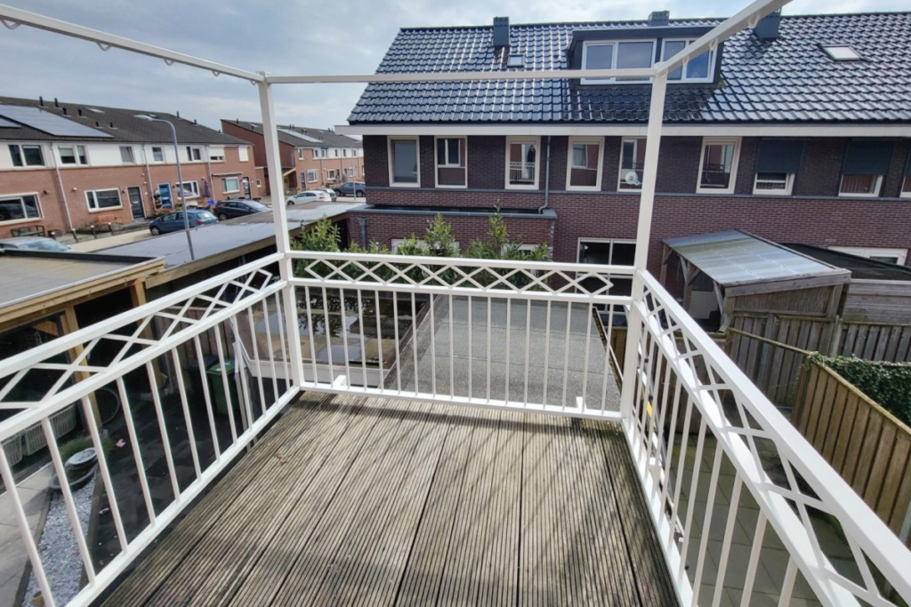 stijlvolle stalen balustrade