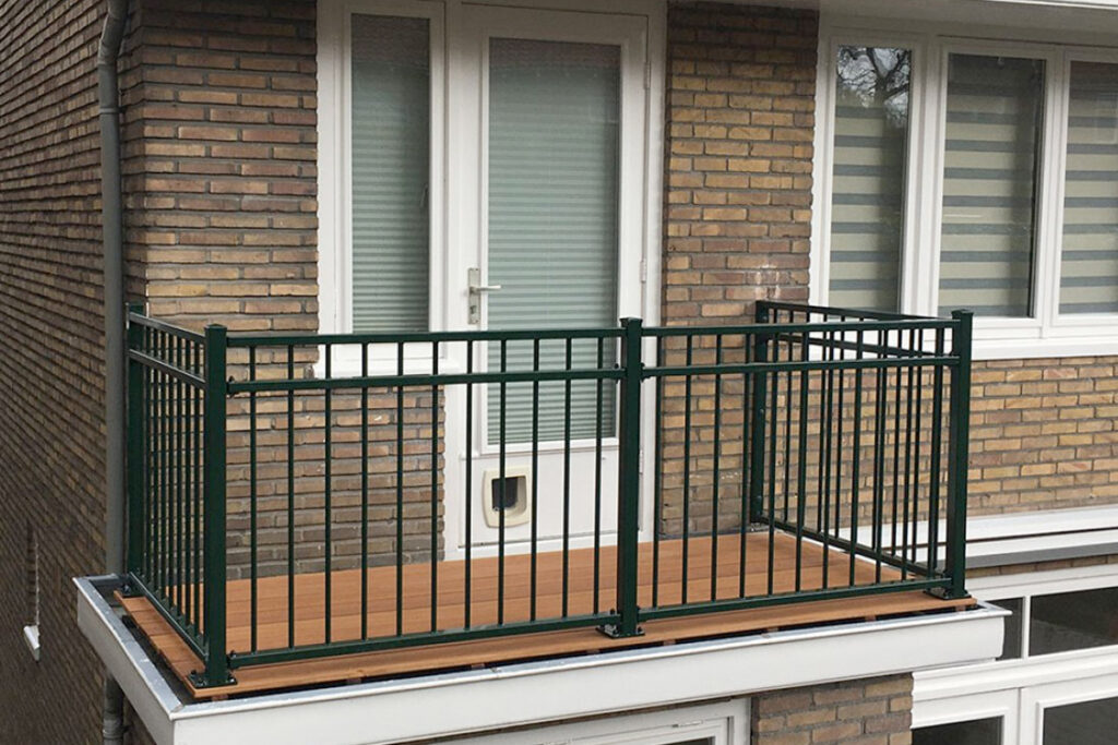Stalen balkonhek bestellen in Overijssel