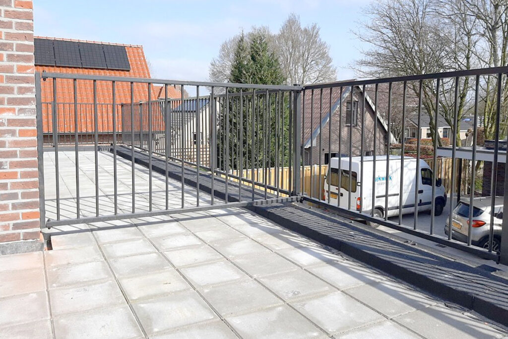 Stalen balkonhek laten plaatsen in Overijssel