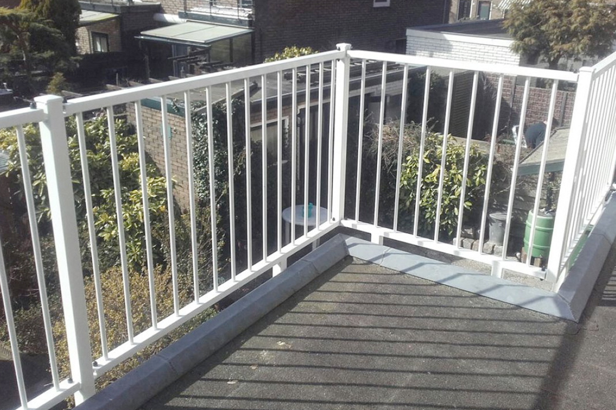 Stalen balustrade laten plaatsen in Overijssel
