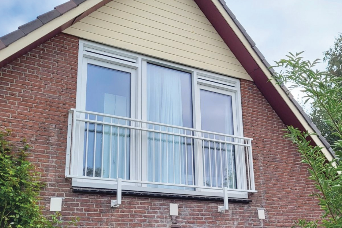 Frans balkonhekwerk in Dronten