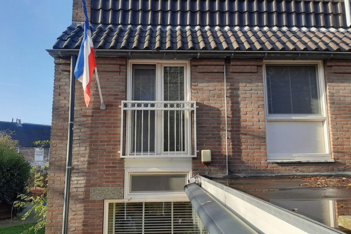 Frans balkonhekwerk in Tollebeek