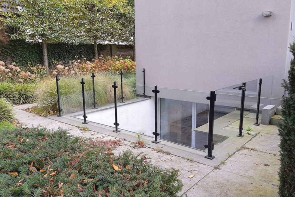 Glazen balustrade in Zeewolde