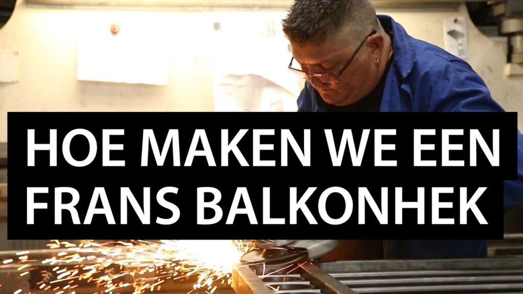 Hoe wordt een Frans balkonhek gemaakt?