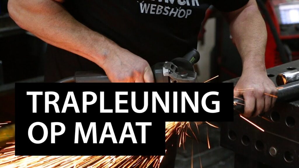 Hoe wordt een stalen trapleuning gemaakt?